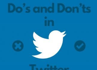 Dos and donts in twitter marketing