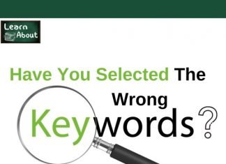 Have You Selected The Wrong Keywords? have you selected the wrng keyword