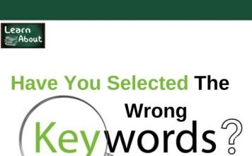 have you selected the wrng keyword