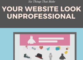 Six Things That Make Your Website Look Unprofessional Six Things That Make Your Website Look Unprofessional