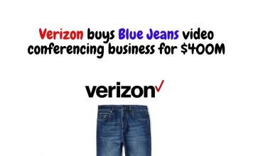 Verizon buys Blue Jeans video conferencing business for $400M
