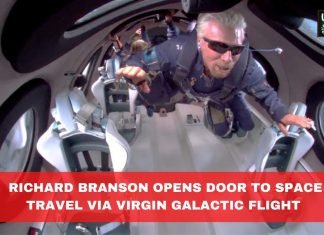 Richard Branson Opens Door to Space Travel Via Virgin Galactic Flight Billionaire space travel