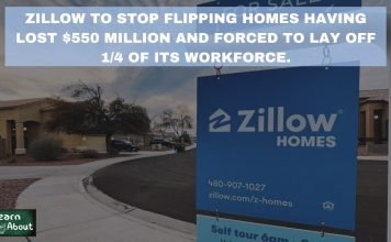 Zillow to Stop Flipping Homes Having Lost $550 Million and Forced to Lay Off 1/4 of Its Workforce Zillow group