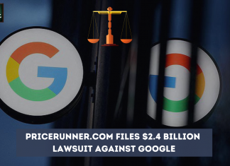 PriceRunner.com files $2.4 billion lawsuit against Google lawsuit