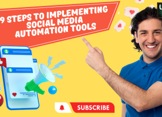 9 steps to implement social meia automation